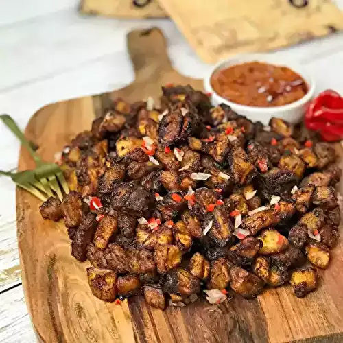Kelewele (bananes plantain frites épicées)
