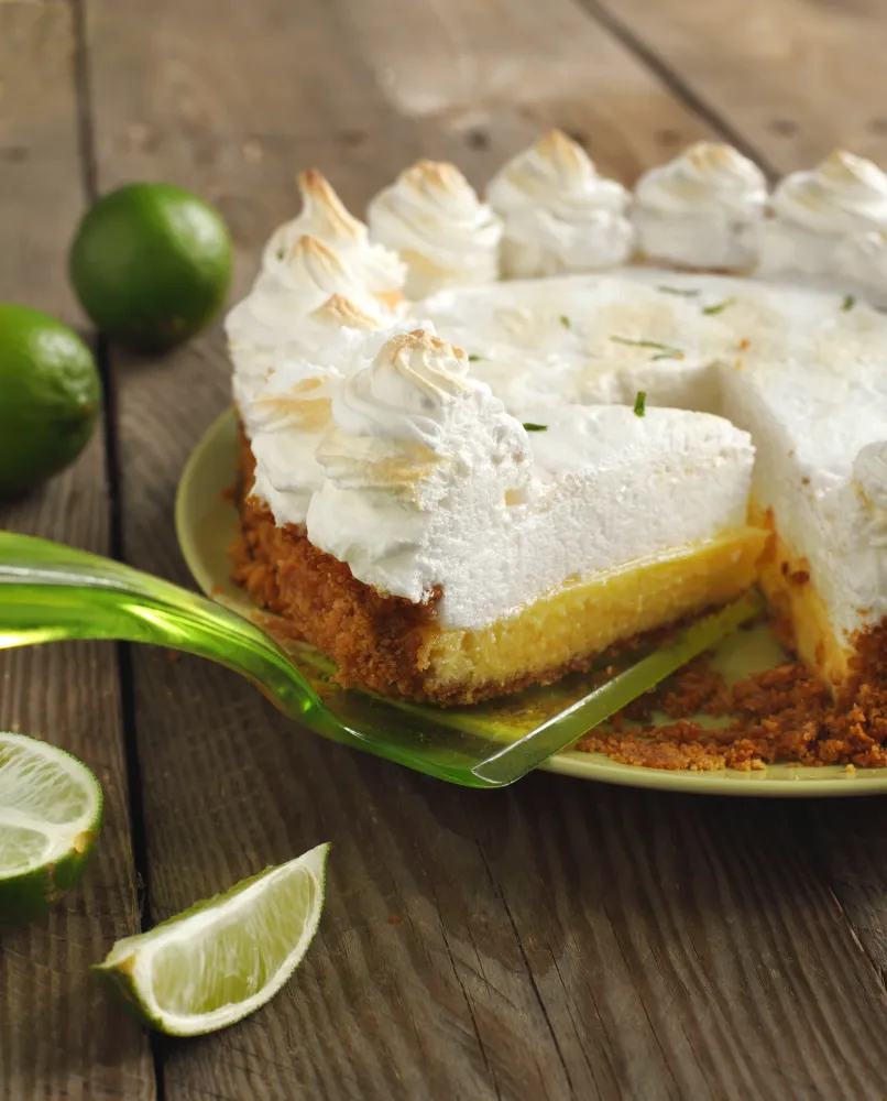 Key Lime Pie (Tarte au citron meringuée)