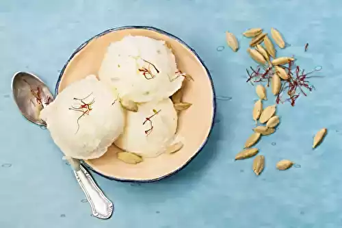 Kulfi à la cardamome (glace indienne)