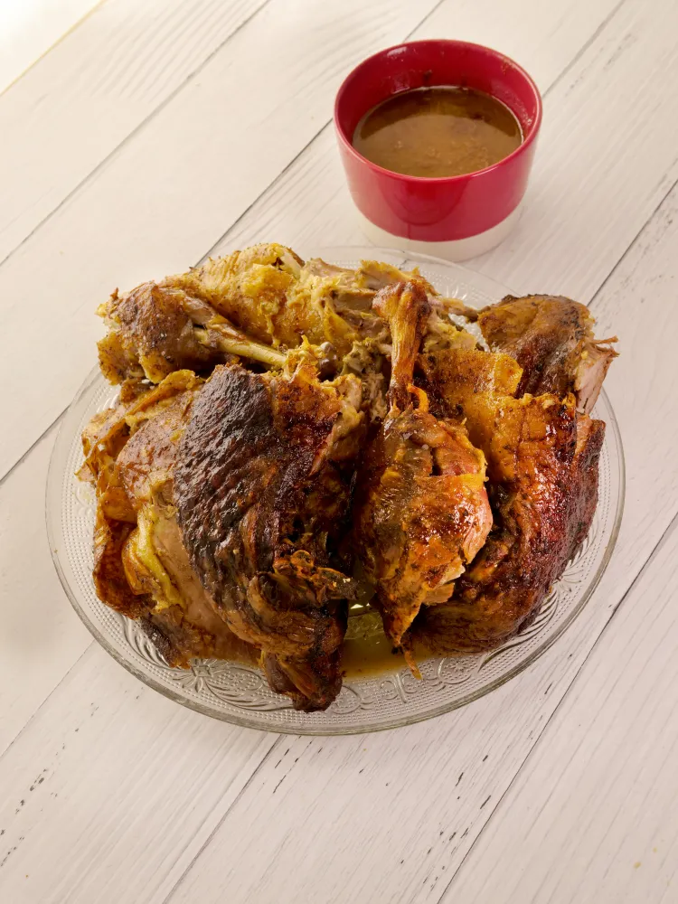 L'oie rôtie, moelleuse