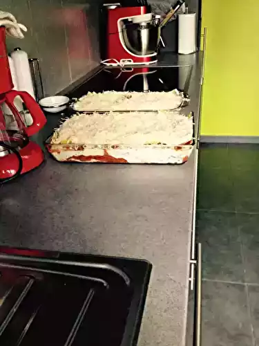 La lasagnes d'Elo (aux courgettes, boeuf et porc, et ricotta)