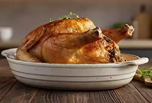 La meilleure façon de faire un chapon farci aux morilles et au foie gras