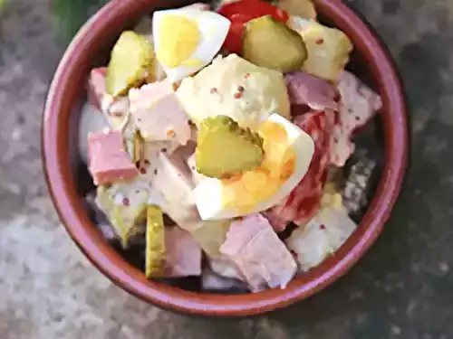 La salade piémontaise de Jean-Pierre