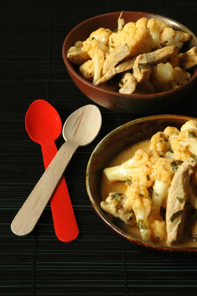 Lamelles de porc façon thaï