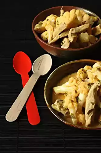 Lamelles de porc façon thaï