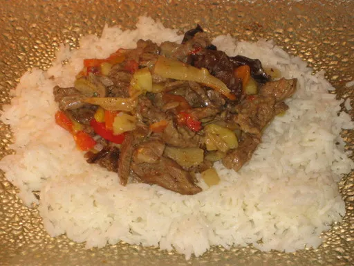 Lanières de boeuf royales à la chinoise