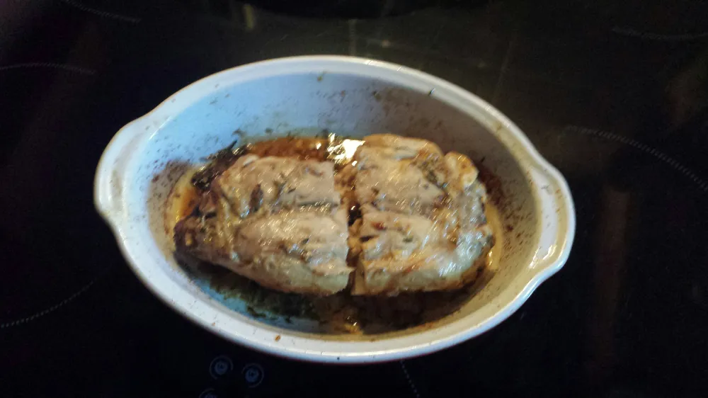 Lapin à la moutarde de grandmère (au four)