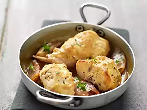Lapin au vin blanc (à la cocotte)