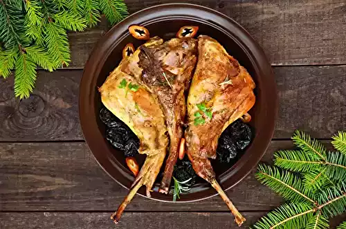 Lapin aux pruneaux et aux figues