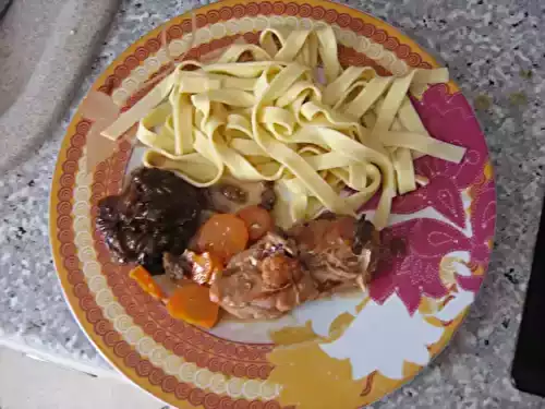 Lapin succulent aux pruneaux