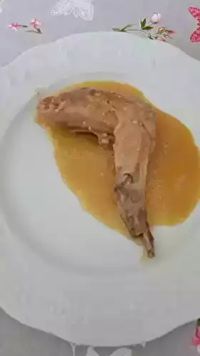 Lapin tout simple à la moutarde