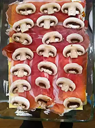 Lasagne d'automne au potiron et champignons