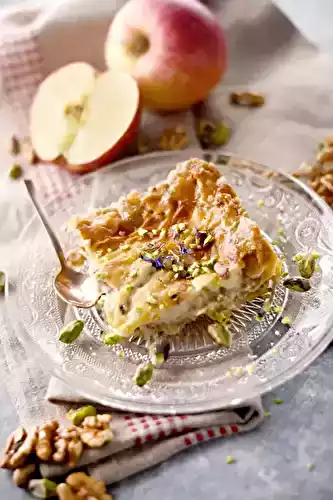 Lasagnes au miel et aux pistaches de Lili