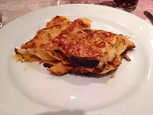 Lasagnes au saumon light