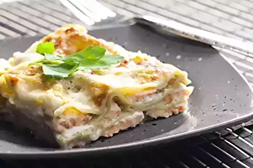 Lasagnes au saumon