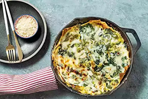Lasagnes aux épinards faciles