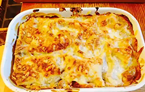 Lasagnes courgettes poivron aubergine