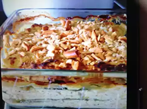 Lasagnes de courgettes au hachis de dinde et lait de coco