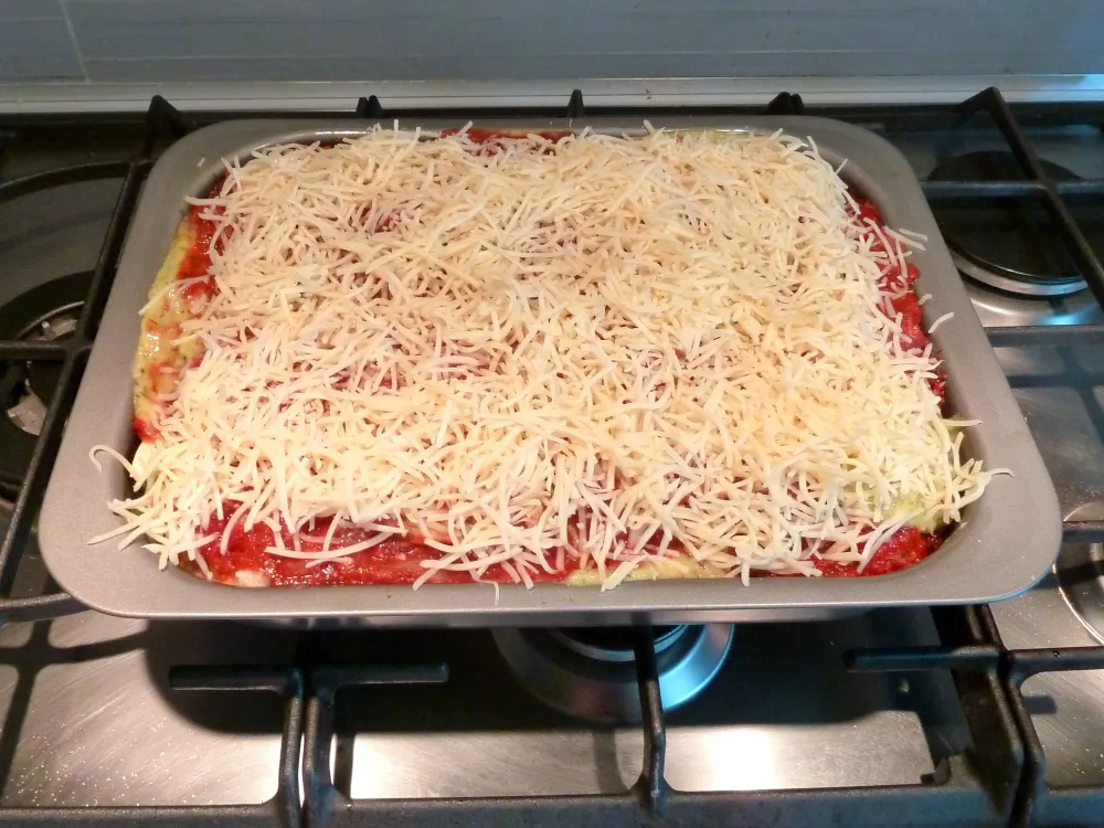 Lasagnes poissons et courgettes