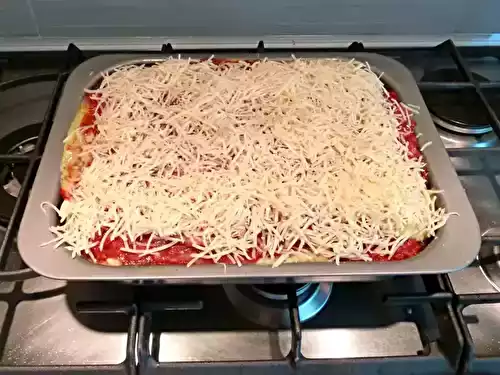 Lasagnes poissons et courgettes