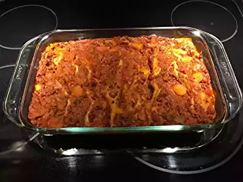 Lasagnes sans lactose et sans gluten des Cantoches
