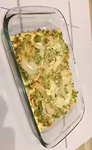 Lasagnes saumon brocolis légères