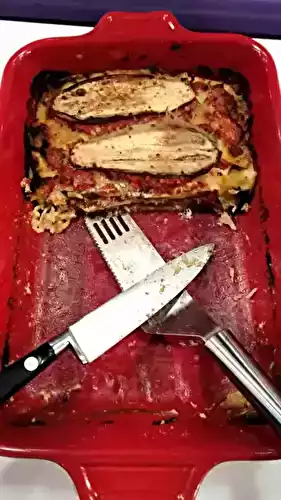 Lasagnes végétariennes à la crème de chèvre au pesto