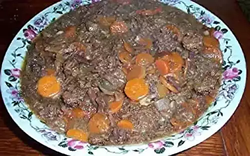 Le ragoût de biche aux chicons