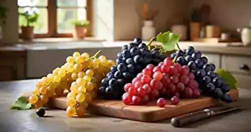 Le Raisin en Cuisine: Guide Complet Variétés, Techniques Culinaires et Applications Gastronomiques
