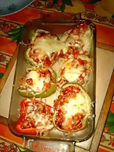 Légumes farcies au chorizo et tomates