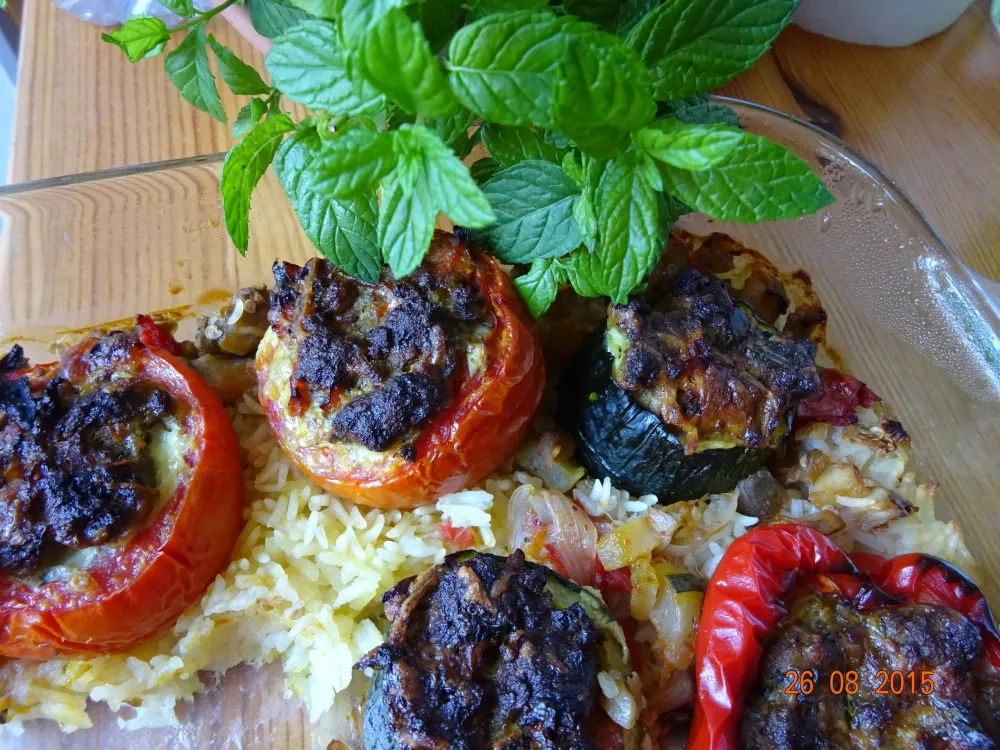 Légumes farcis à l'orientale
