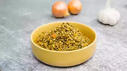 Lentilles à la marocaine