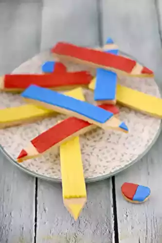 Les sablés crayons de la rentrée