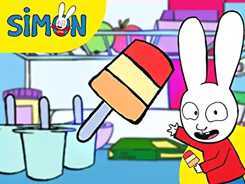 Les Super Méga Giga Glaces Multicolores de Simon Super Lapin