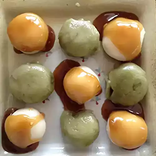 Les vrais Dango et Daifuku japonais