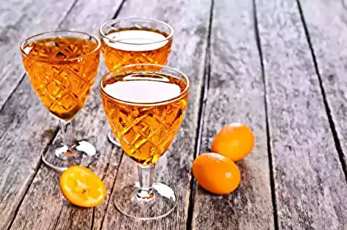 Liqueur d'orange maison