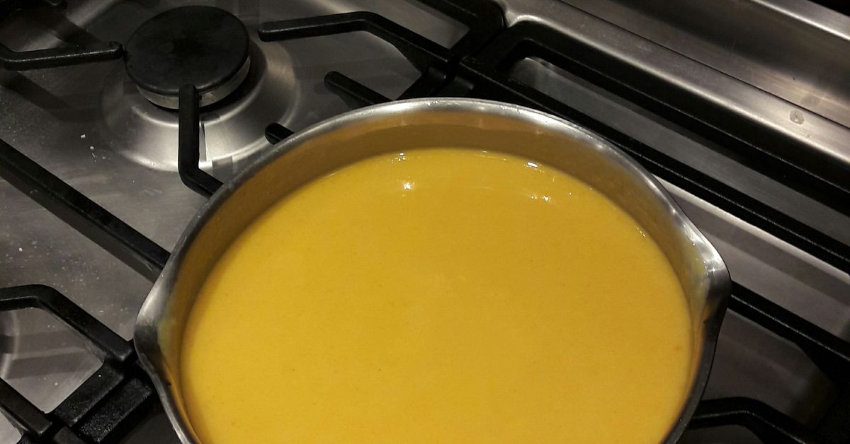 Ma soupe orange ou douceur des soirs de pluie