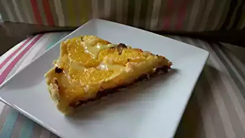 Ma tarte chocolat orange façon "tarte Julie"