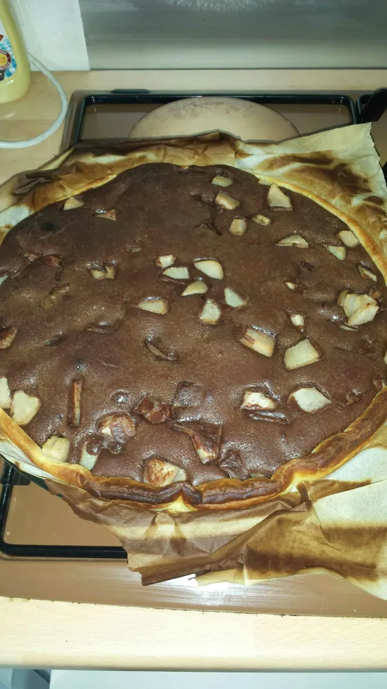 Ma tarte poire choco