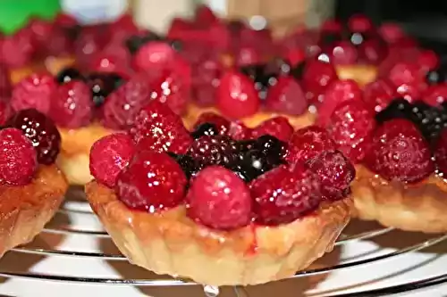 Ma tartelette aux fruits rouges et frangipane
