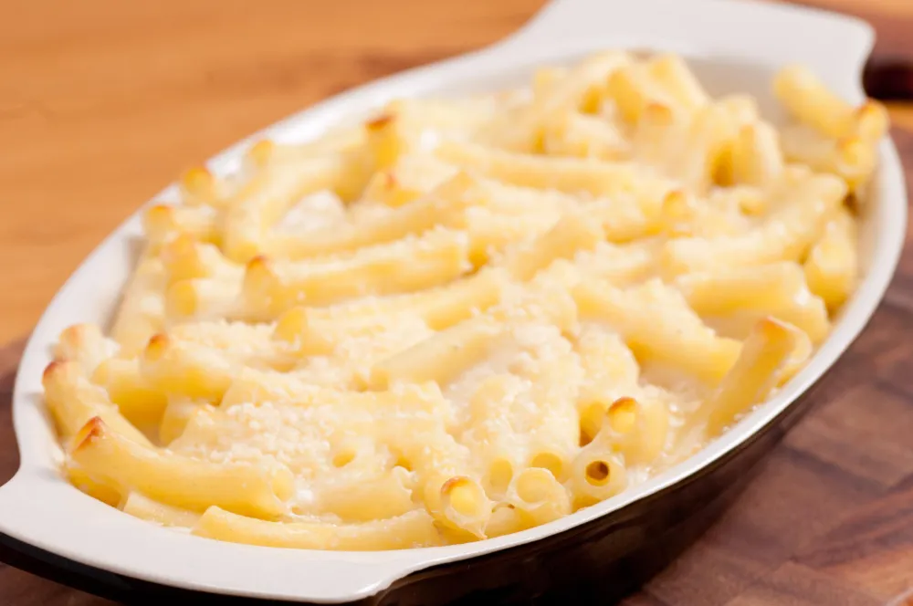 Macaronis aux trois fromages