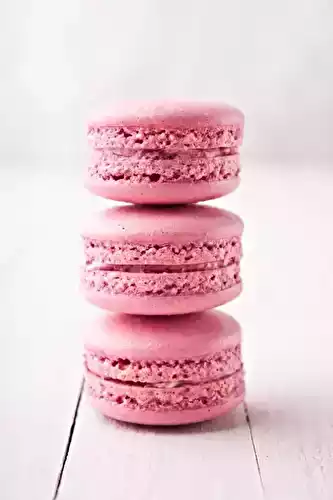 Macarons aux cerises