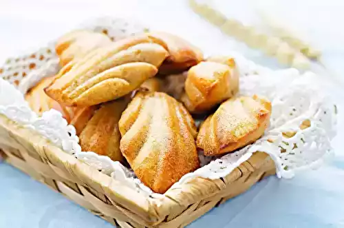 Madeleine à la vanille