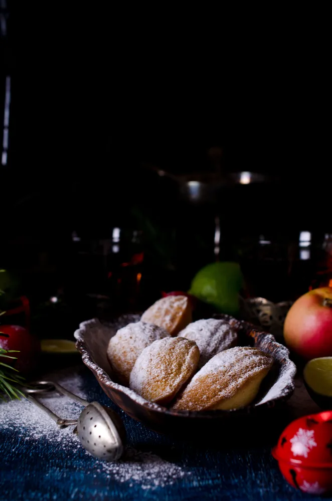 Madeleines aux pommes