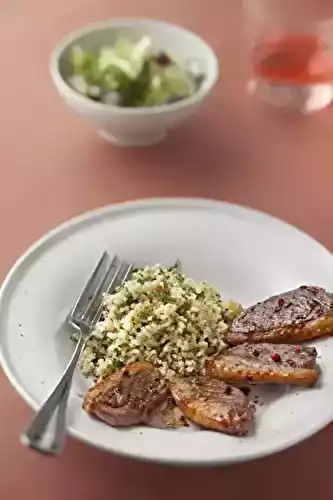 Magret de canard au gril