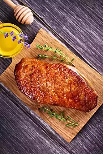 Magret de canard au miel et quatre épices