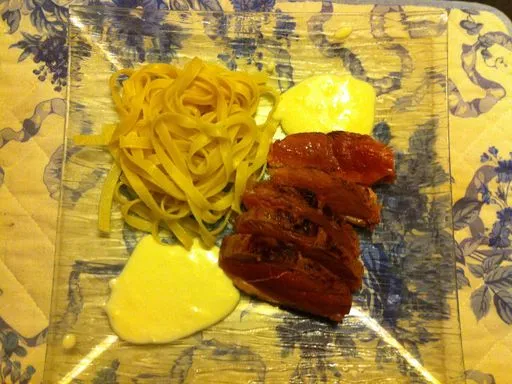 Magret de canard au Saint-Marcellin