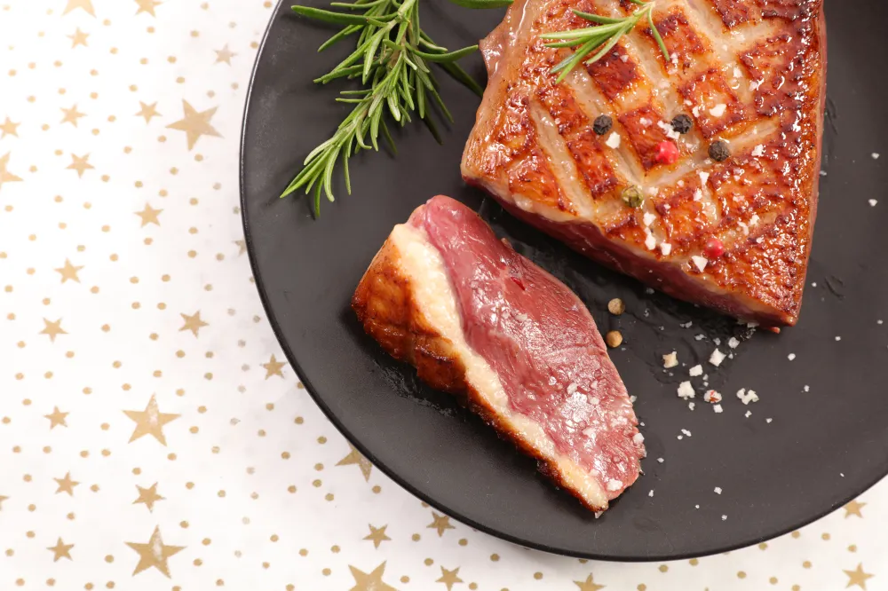 Magrets de canard au miel au Monsieur Cuisine