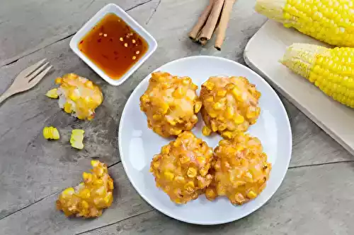 Maïs en beignets