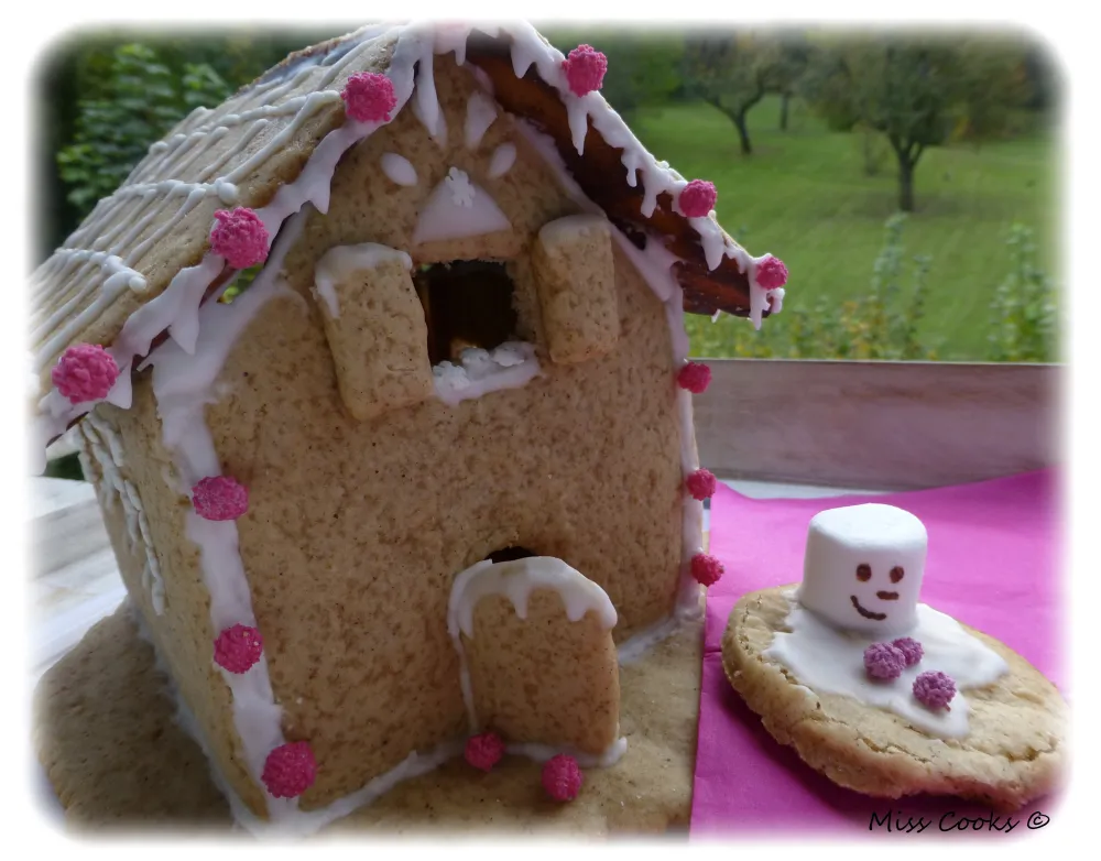 Maison en pain d'épices facile